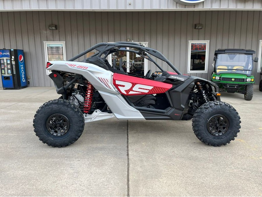2024 Can-Am Maverick X3 RS Turbo RR Red & Silver
