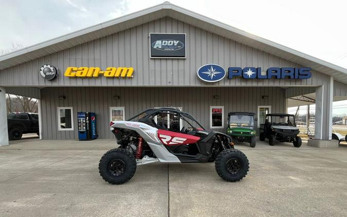 2024 Can-Am Maverick X3 RS Turbo RR Red & Silver