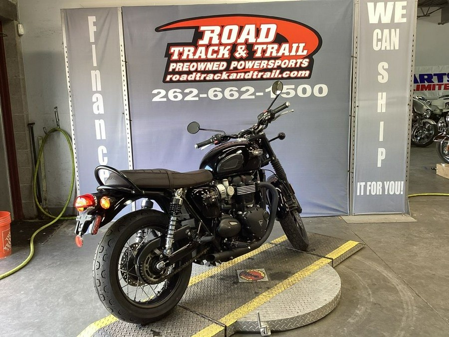 2019 Triumph Bonneville T120 Black Matte Graphite