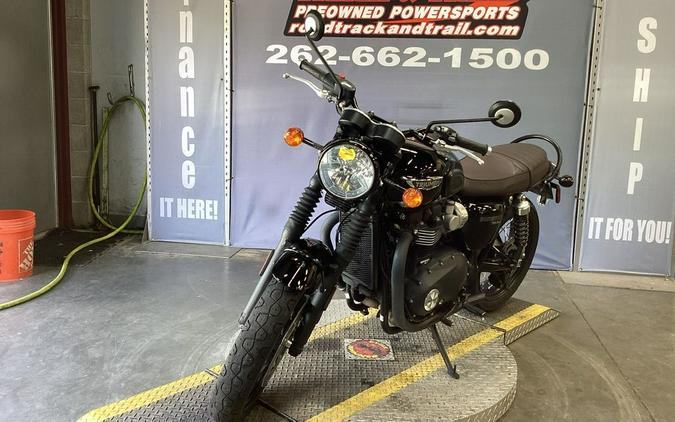 2019 Triumph Bonneville T120 Black Matte Graphite