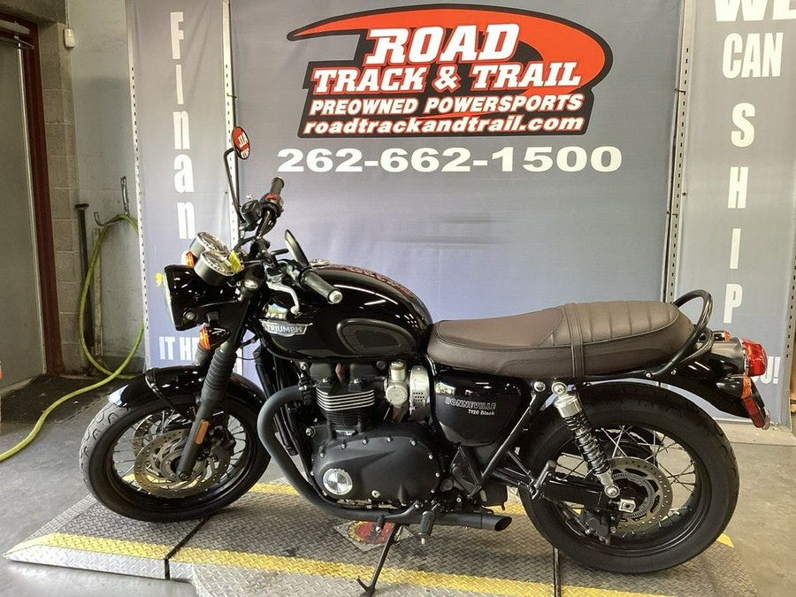 2019 Triumph Bonneville T120 Black Matte Graphite