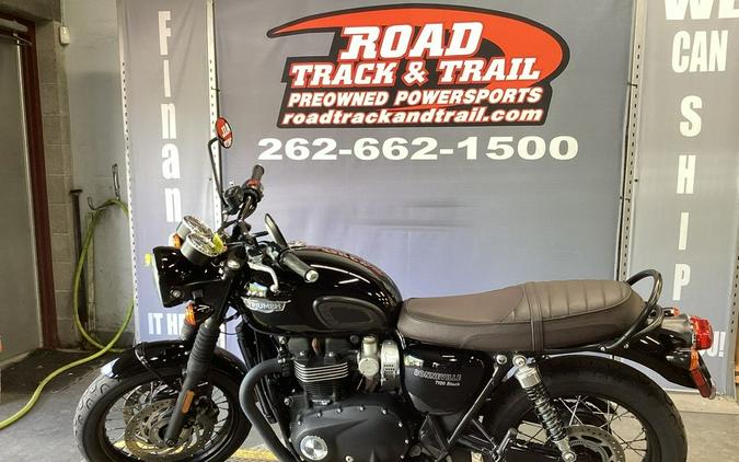 2019 Triumph Bonneville T120 Black Matte Graphite