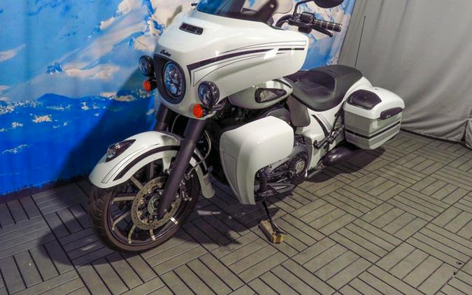 2020 Indian Chieftain Dark Horse Icon Series Ghost Grey w/Gr Dark Horse Titanium Smoke