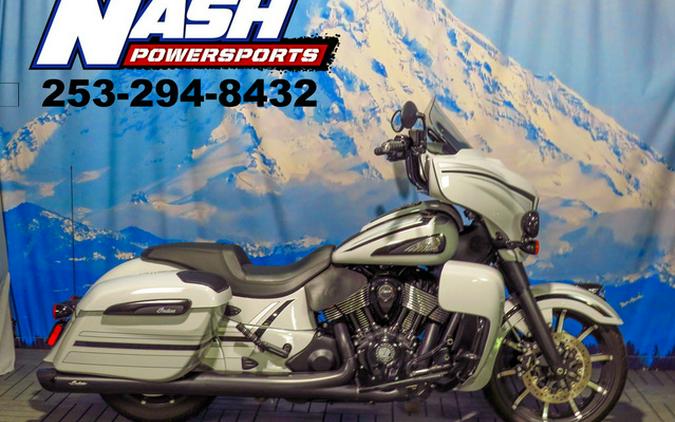 2020 Indian Chieftain Dark Horse Icon Series Ghost Grey w/Gr Dark Horse Titanium Smoke