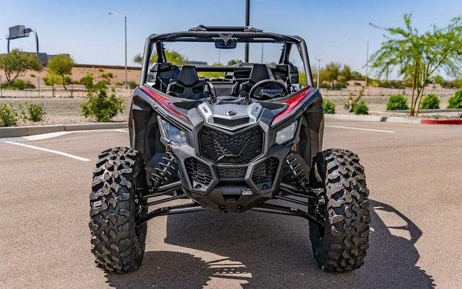 2024 Can-Am® Maverick X3 DS Turbo Fiery Red & Hyper Silver