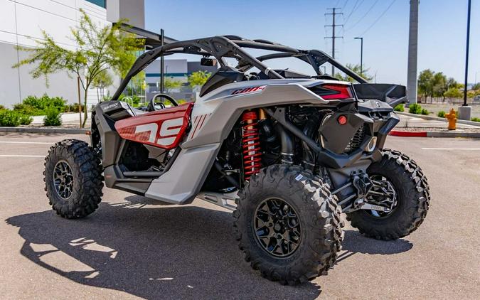 2024 Can-Am® Maverick X3 DS Turbo Fiery Red & Hyper Silver