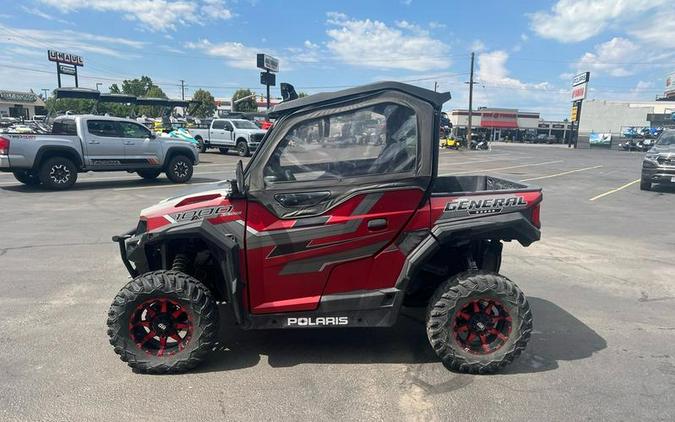 2018 Polaris® General™ 1000 EPS Ride Command™ Edition Matte Sunset Red