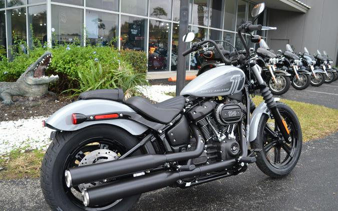 2024 Harley-Davidson Street Bob 114 Billiard Gray - FXBBS