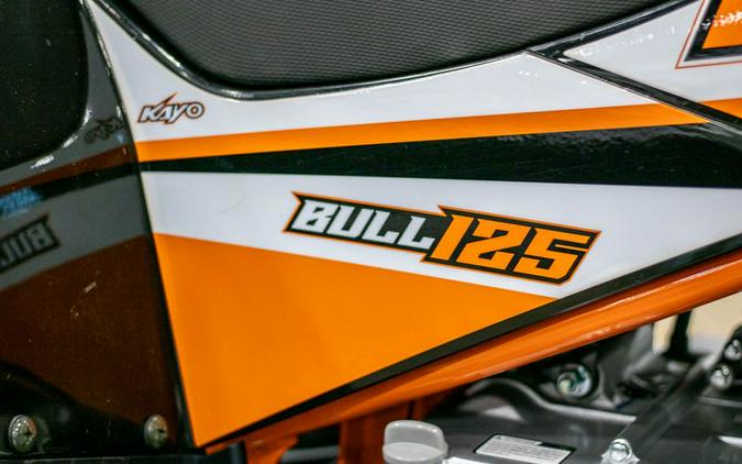 New 2024 KAYO BULL 125 BLACK