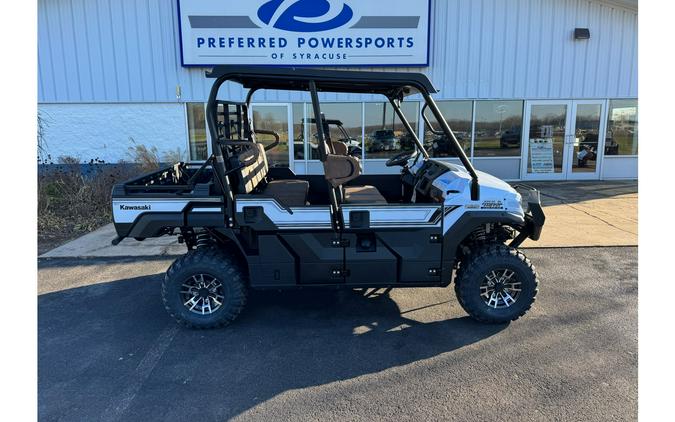 2024 Kawasaki Mule PRO-FXT 1000 Platinum Ranch Edition Metallic Stardust White