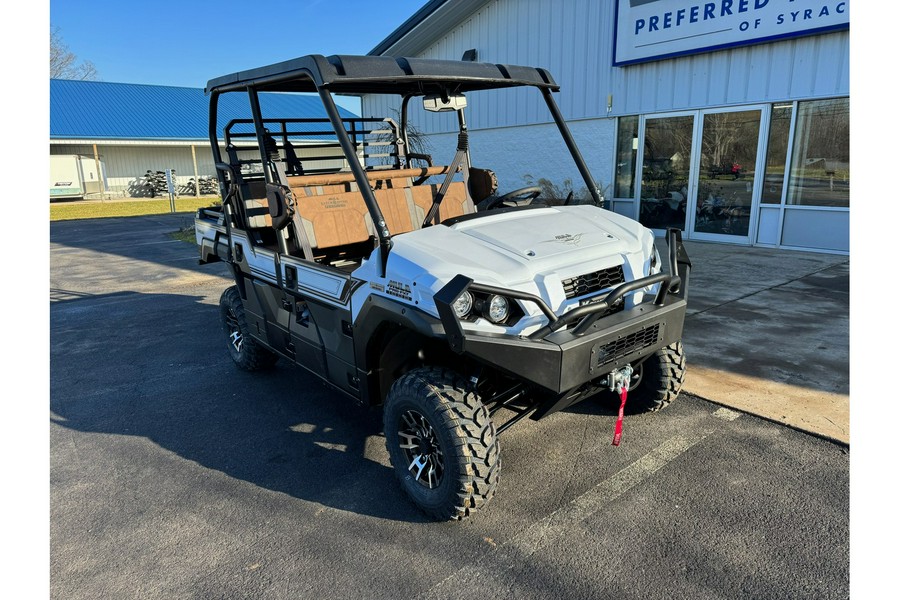 2024 Kawasaki Mule PRO-FXT 1000 Platinum Ranch Edition Metallic Stardust White