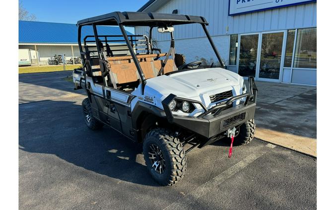 2024 Kawasaki Mule PRO-FXT 1000 Platinum Ranch Edition Metallic Stardust White