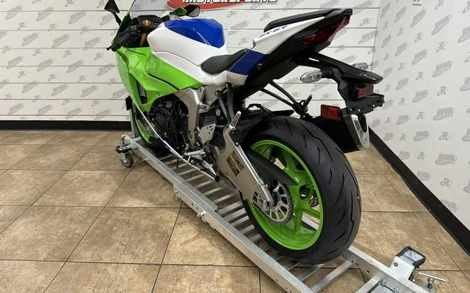 2024 Kawasaki Ninja® ZX™-6R 40th Anniversary Edition ABS