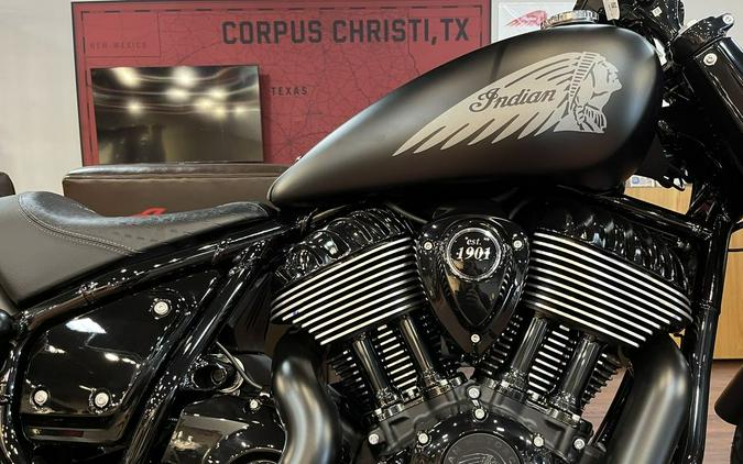 2024 Indian Motorcycle® Chief Bobber Dark Horse® Black Smoke