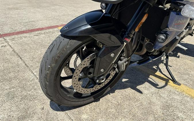 2023 Triumph Tiger Sport 660 Lucerne Blue Sapphire Black