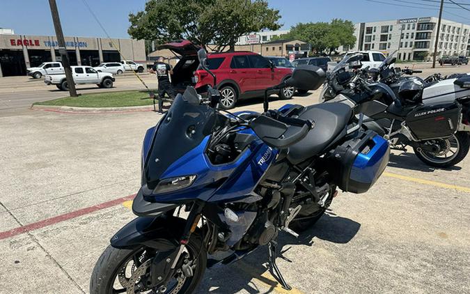 2023 Triumph Tiger Sport 660 Lucerne Blue Sapphire Black