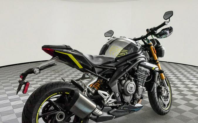 2025 Triumph Speed Triple 1200 RS Granite/Triumph Racing Yellow 1200 RS Jet Black