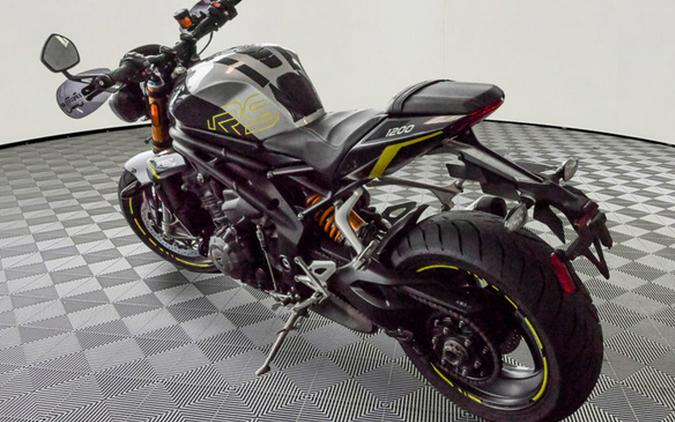 2025 Triumph Speed Triple 1200 RS Granite/Triumph Racing Yellow 1200 RS Jet Black