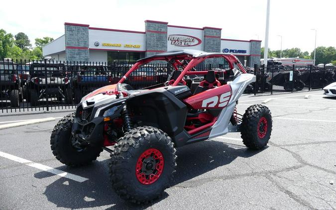 2024 Can-Am® Maverick X3 X rs Turbo RR with Smart-Shox Fiery Red & Hyper Silver