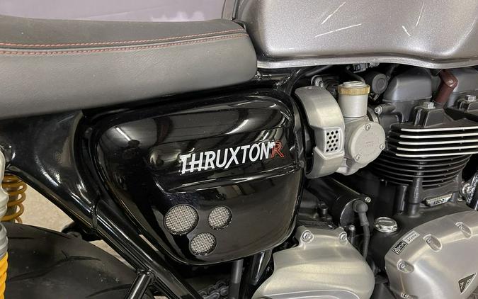 2019 Triumph Thruxton 1200 R Silver Ice