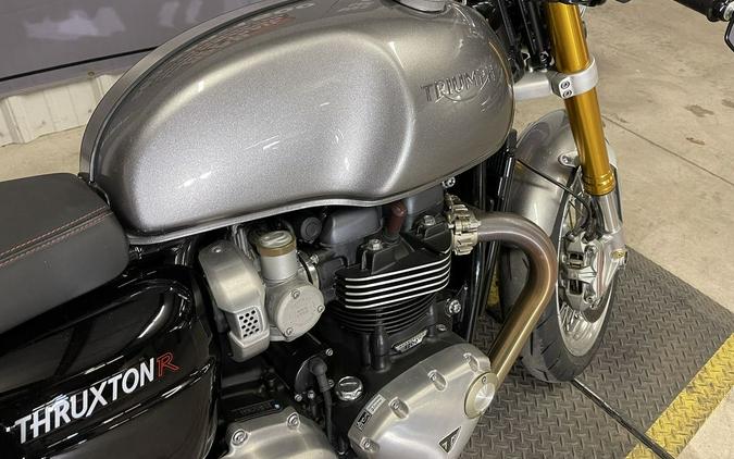 2019 Triumph Thruxton 1200 R Silver Ice