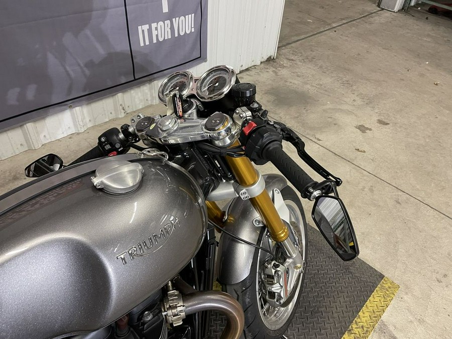 2019 Triumph Thruxton 1200 R Silver Ice