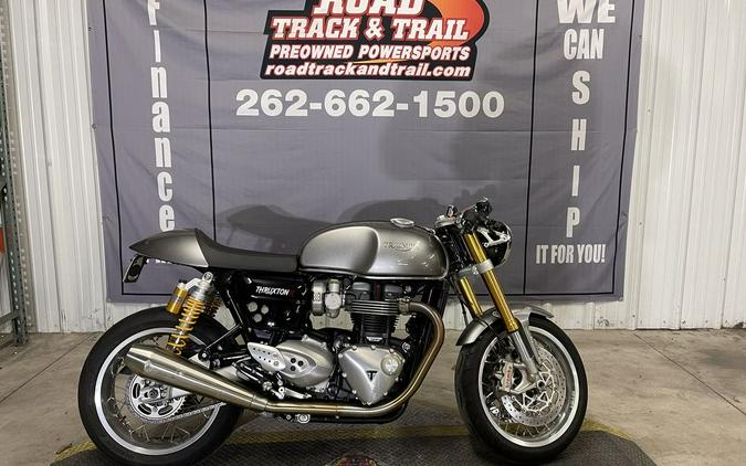 2019 Triumph Thruxton 1200 R Silver Ice