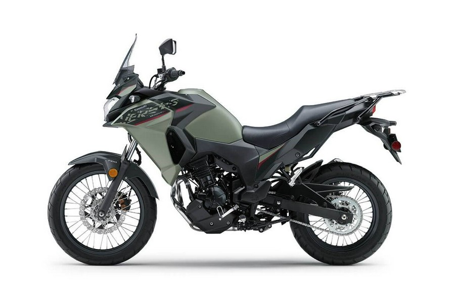 2023 Kawasaki Versys-X 300 - Pearl Matte Sage Green / Metallic Matt Carbon Gray