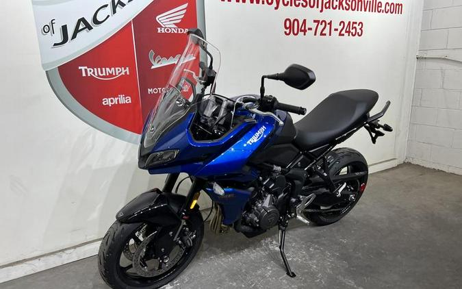 2023 Triumph Tiger Sport 660 Lucerne Blue / Sapphire Black