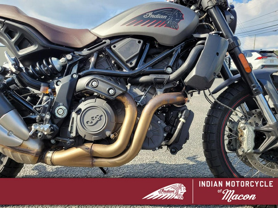 2020 Indian Motorcycle® FTR Rally Titanium Smoke