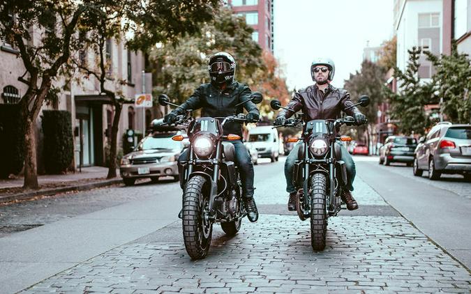 2020 Indian Motorcycle® FTR Rally Titanium Smoke