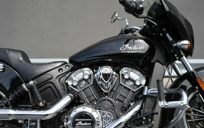 2021 Indian Motorcycle Scout ABS Thunder Black