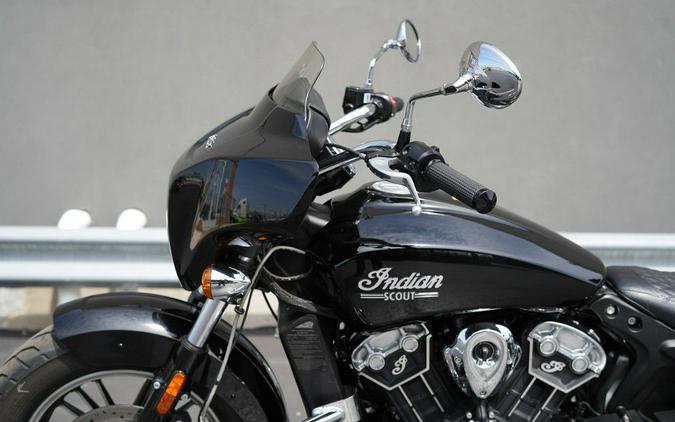 2021 Indian Motorcycle Scout ABS Thunder Black