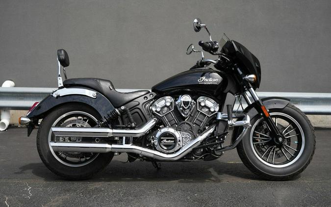 2021 Indian Motorcycle Scout ABS Thunder Black