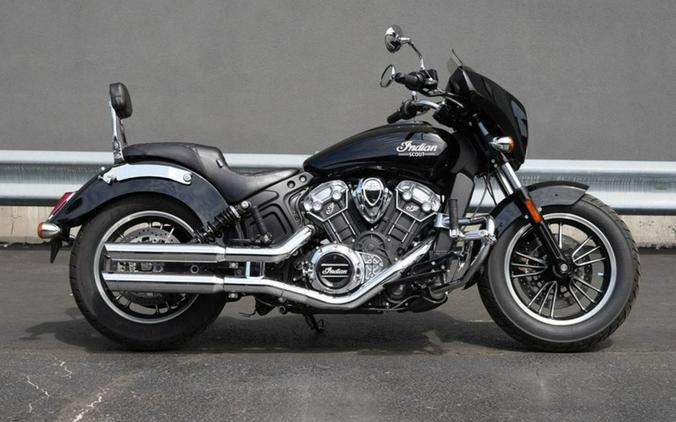 2021 Indian Motorcycle Scout ABS Thunder Black