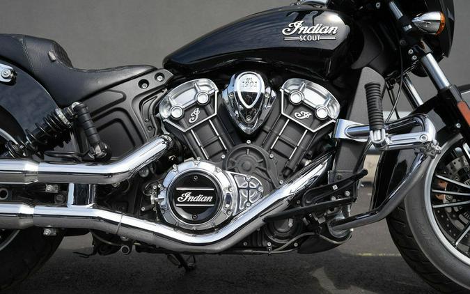 2021 Indian Motorcycle Scout ABS Thunder Black