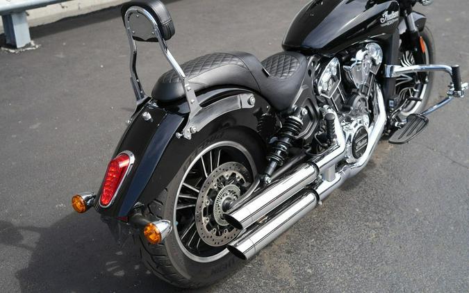 2021 Indian Motorcycle Scout ABS Thunder Black