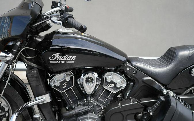2021 Indian Motorcycle Scout ABS Thunder Black