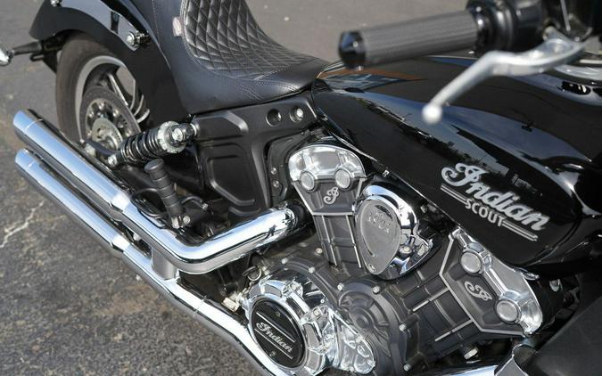 2021 Indian Motorcycle Scout ABS Thunder Black