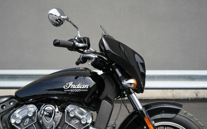 2021 Indian Motorcycle Scout ABS Thunder Black