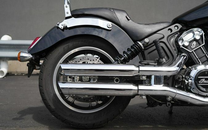 2021 Indian Motorcycle Scout ABS Thunder Black