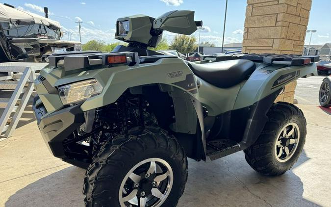 New 2024 KAWASAKI BRUTE FORCE 750 4X4I EPS NEW LIGHT SAGE GREEN