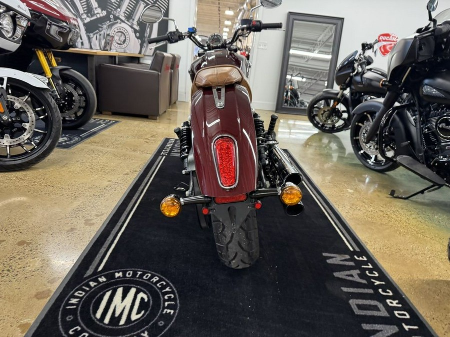 2023 Indian Motorcycle® Scout® ABS Maroon Metallic