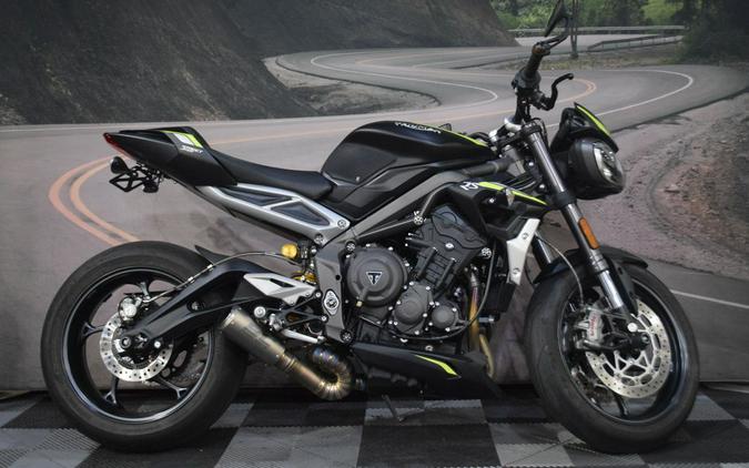 2020 Triumph Street Triple RS Matte Jet Black