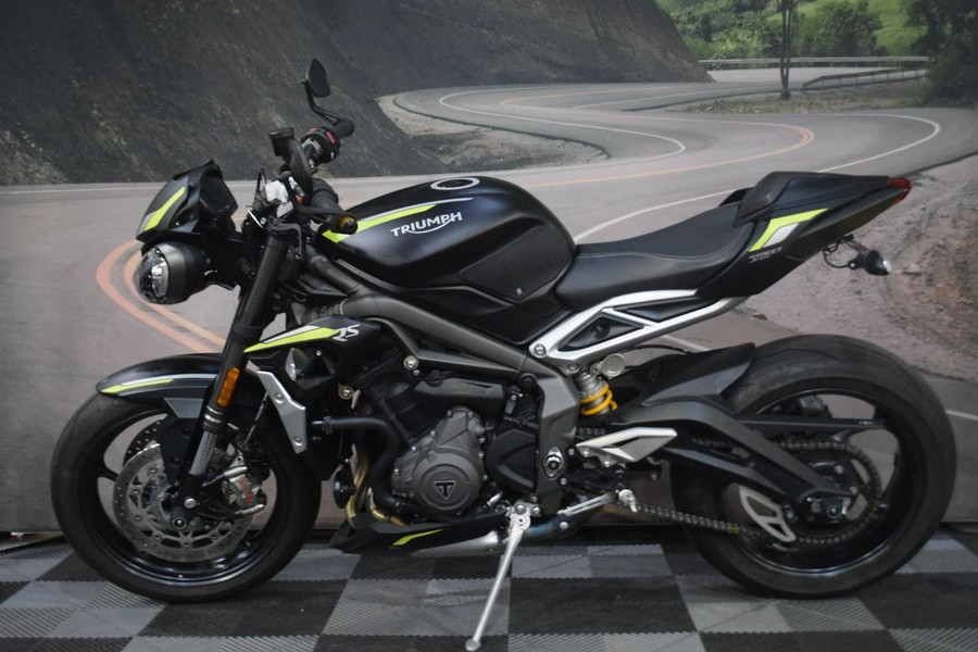 2020 Triumph Street Triple RS Matte Jet Black