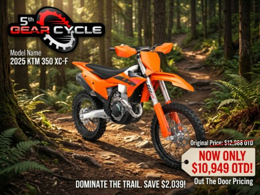 2025 KTM 350 XC-F