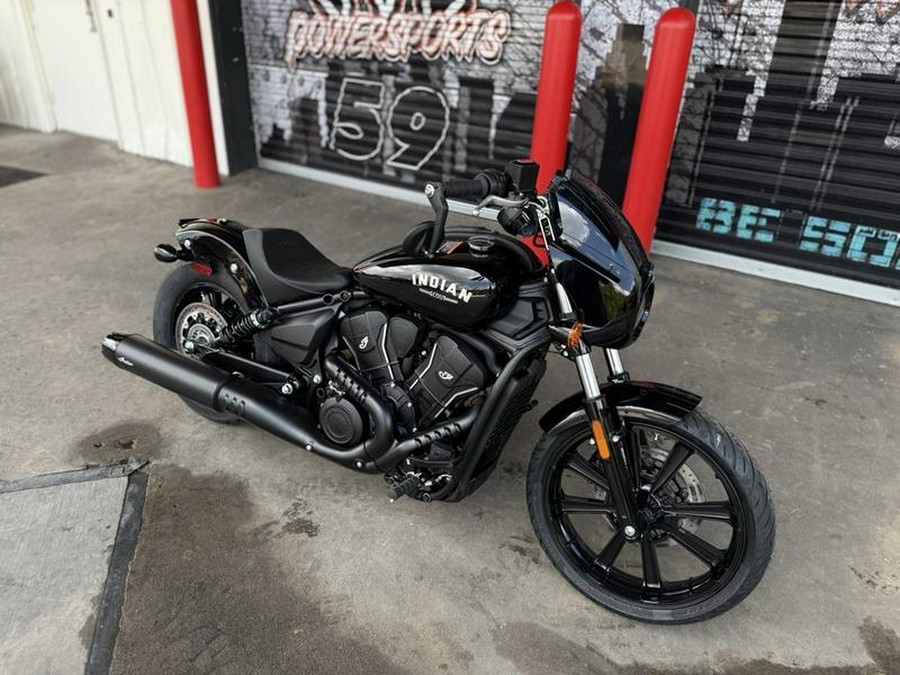 2025 Indian Motorcycle® Sport Scout® Black Metallic