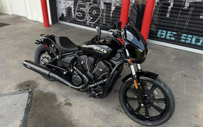 2025 Indian Motorcycle® Sport Scout® Black Metallic