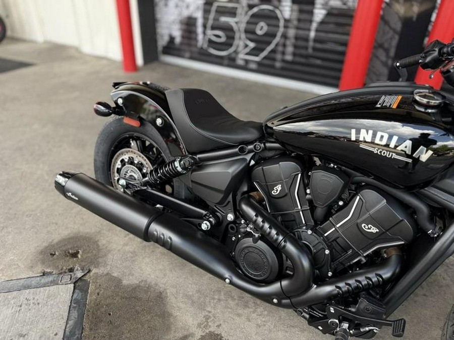 2025 Indian Motorcycle® Sport Scout® Black Metallic