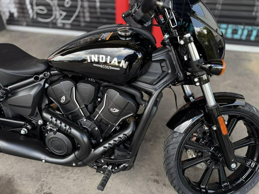 2025 Indian Motorcycle® Sport Scout® Black Metallic